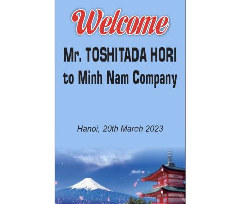 Chào mừng ngài Toshitada Hori, Tổng Giám Đốc công ty Plus tại Nhật Bản đến thăm công ty Minh Nam